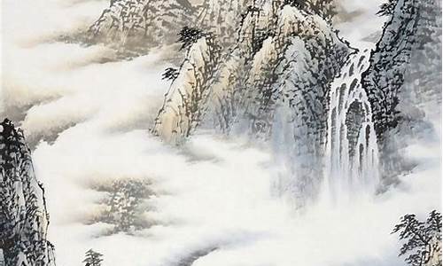 山水风景画_山水风景画高清图片